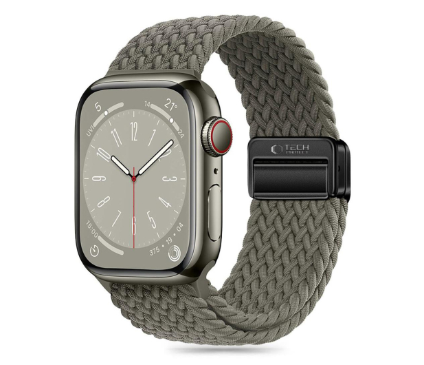 TECH-PROTECT Nylonmag do Apple Watch 44/45/46/49 mm Olive Grey 5906302312788 - 1285561 - zdjęcie